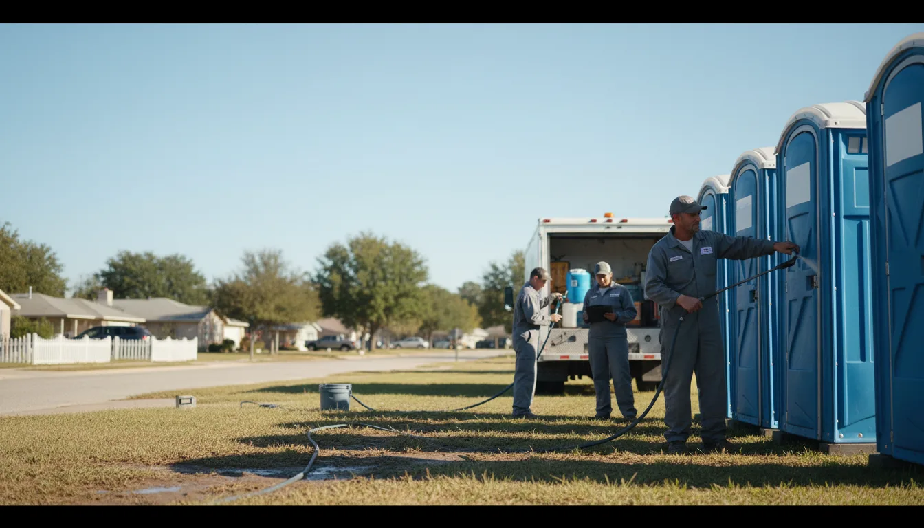 Long-Term Portable Toilet Rental in Pearl, MS near me